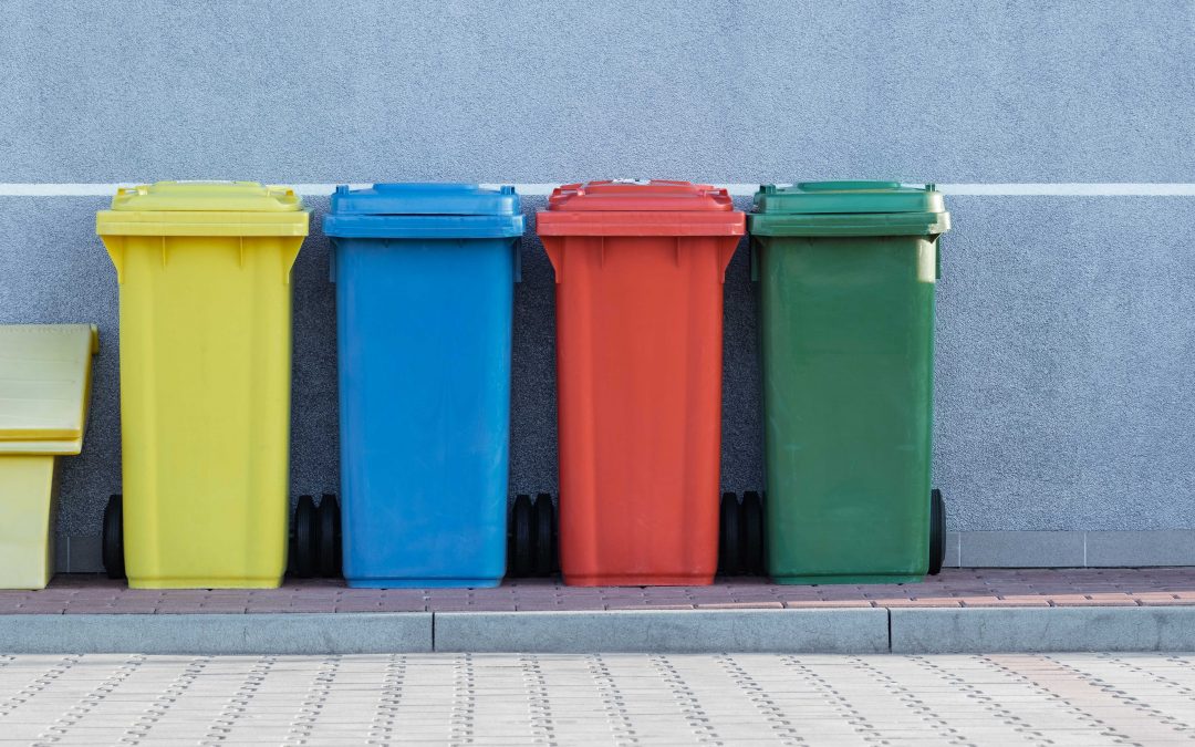 Affaldssortering er blevet populært offentlige steder